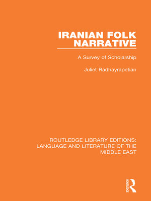 cover image of Iranian Folk Narrative